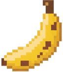 pixel banana